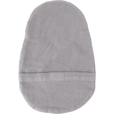 Housse de Poche de Colostomie en Coton Doux, Lavable et Respirante pour Patients et Personnes Âgées, Couleur Gris (1/5)