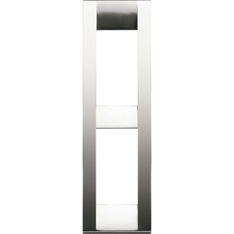 VIMAR - 16782.34 Placa Clásica 2M panel de níquel cepillado