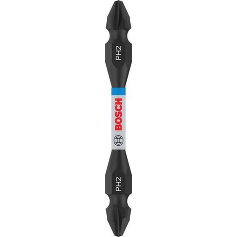Punta cacciavite Bosch pro impact ph2 65 mm doppia estremità zona torsione