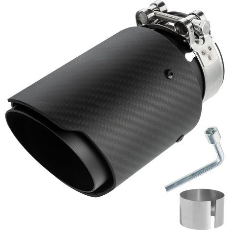Embout d'Échappement 63mm, Acier Inoxydable (1/5)