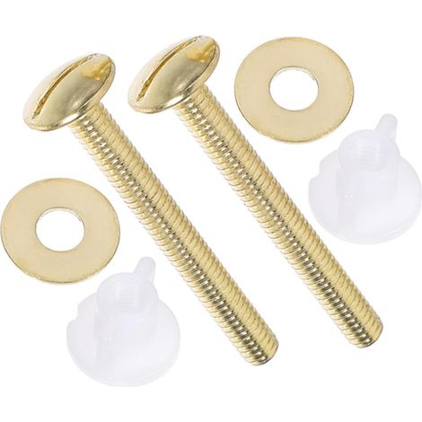 2pièces Boulons De réservoir WC Métal kit (1/5)