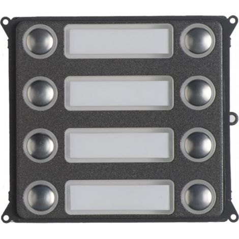 came bpt plaque frontale module d'appel 8 boutons en zamak mtmf8pvr 60020690 (1/2)