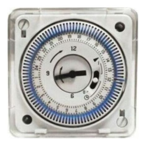 Pair Horloge programmable encastrable pour équipements de piscine (1/3)