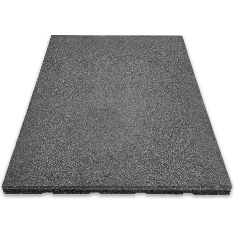 Fallschutzmatte Play Protect Grau Stärke: 25 mm 50 x 50 cm (1/5)