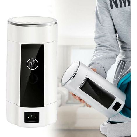Mini bouilloire électrique de 600 ml, bouilloire de voyage portable, chauffe-eau, thé, café, 600 W (1/5)
