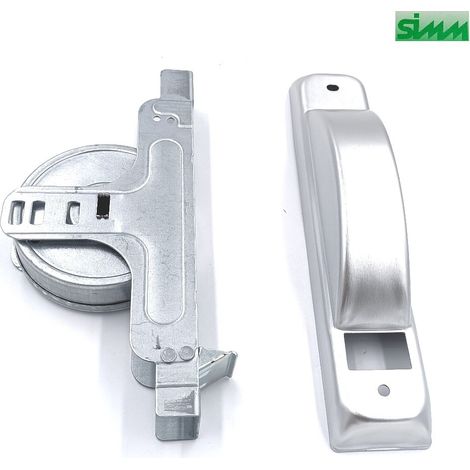Avvolgitore Semincasso mt.10 Int.165mm Placca Alluminio SIMM
