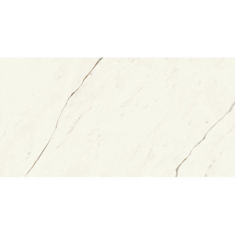 Carrelage effet Marbre Blanc Calacatta Alba 150x75x0,9 cm Silk Montira - Sol et mur intérieur (vendu par carton de 2,25 m²) - RO'MA CARRELAGE