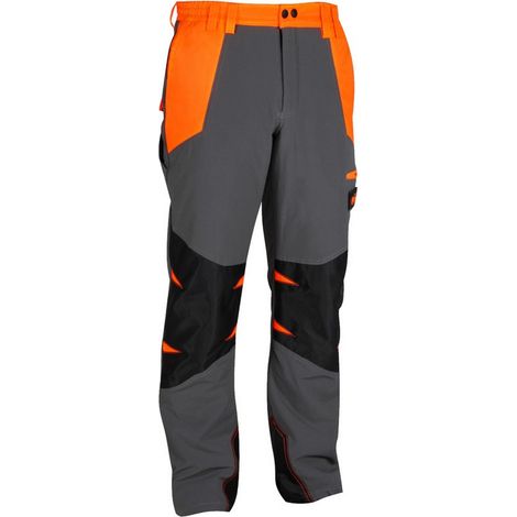 Oleo Mac – Pantalon anti coupures classe 3 – 9 couches de protection – Imperméable Sofiguard – Taille S pour tronçonnage en milieu forestier (1/3)