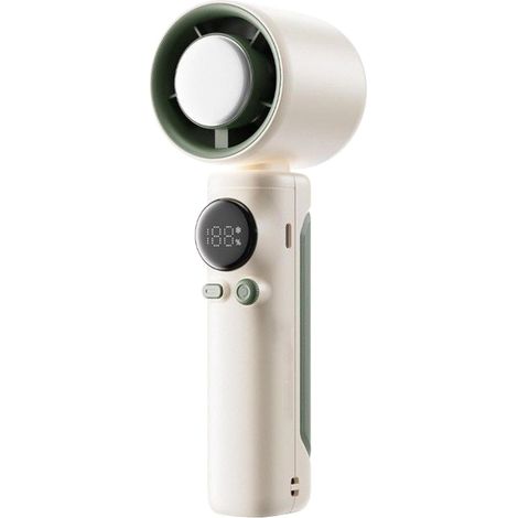 Ventilateur portable rechargeable, puissant climatiseur personnel portable pour l'extérieur, la plage, le camping, les croisières, les cadeaux d'anniversaire, les voyages et les activités estivales