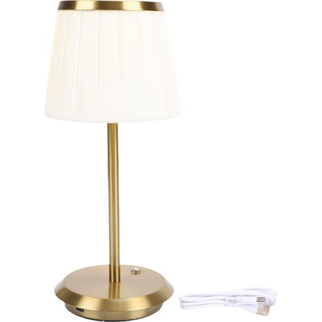 Lampe de table moderne et minimaliste, éclairage doux et confortable, abat-jour en tissu, veilleuse pour salon et chambre. (1/5)