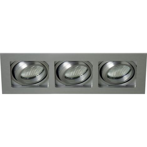 Lucer Silber Kippring (3 Lichter) CRISTALRECORD 03-043-00-003