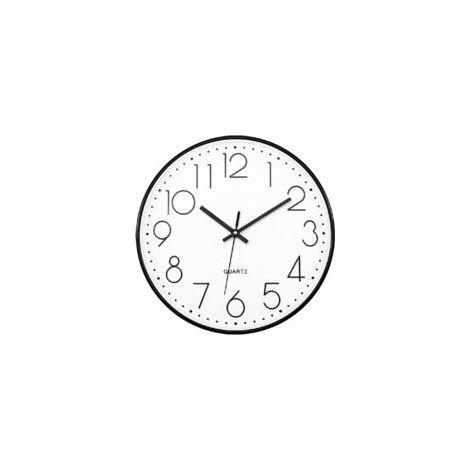 Orologio da parete da 12 pollici, elegante, moderno, silenzioso, senza ticchettio, con movimento al quarzo, alimentato a batteria, design rotondo decorativo per casa/ufficio/cucina/camera da letto/sog