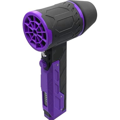 Sèche-Cheveux électrique à Moteur sans balais de 50 mm, souffleur portatif for ure, poussée de 800 à 1000 g, 4000 mAh for Le Lavage et Le Nettoyage de la ure(Purple) (1/5)