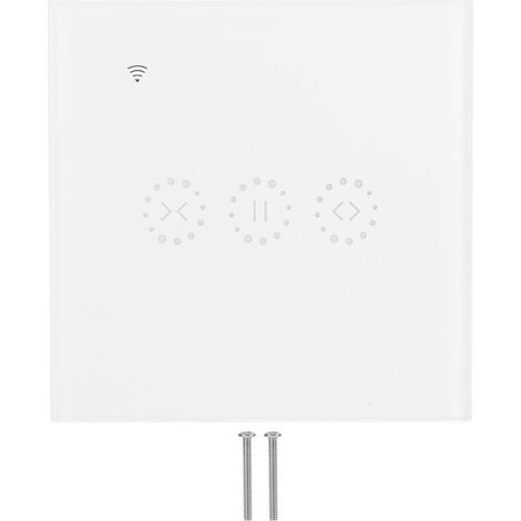 Interrupteur Murale WiFi Intelligent Tactile - Contrôle par App pour Portes de Garage, Portes Électriques et AC 95-250V - Blanc (1/5)