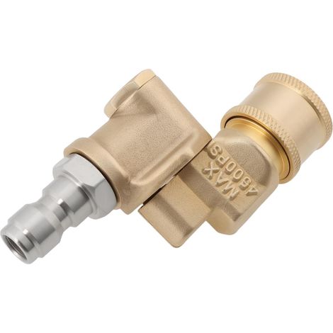 Adaptateur de buse en laiton pour nettoyeur haute pression, raccord 11,8 à 12 mm (1/4)