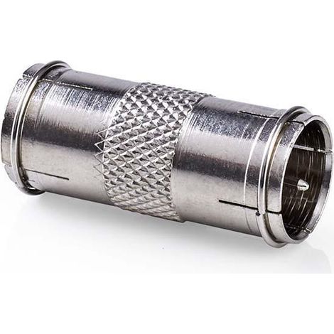 Adaptateur satellite et antenne f hane quick f hane quick nickel platerad 75 ohm rak metal silver 10 st enveloppe (1/5)