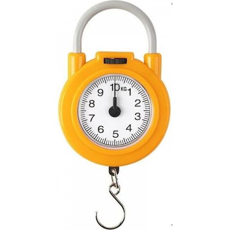 Mini balance à ressort portable, balance numérique de haute précision, pratique pour les courses, les voyages et la pêche, petite balance à crochet (1/4)