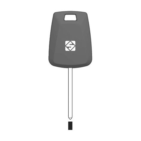 CHIAVE AUTO TRANSPONDER OPEL HU100CTE SILCA