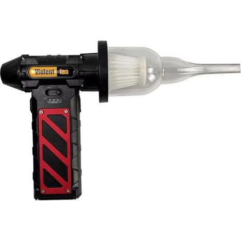 Ventilateur Turbo Portatif 110000 Tr Min Moteur Sans Balais Souffleur Air Puissant Seche Cheveux Aspirateur Poussiere (1/4)