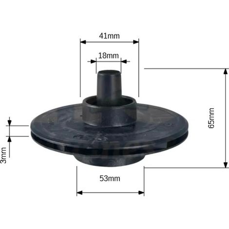 Turbina para bomba PULSO 075M, PUL101.