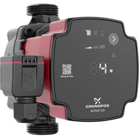 Circulateur ALPHA1 GO 15-60 - GRUNDFOS - Entraxe 130 mm - 1'