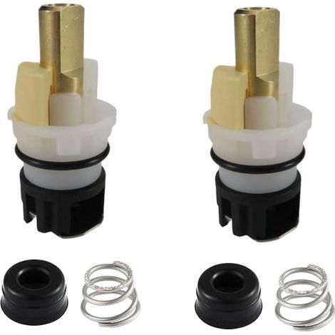 RP25513 Brass valve core kit for standard two-handle tap with RP4993 rubber seals and compression springs (2 sets) (1/4)