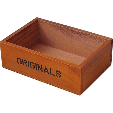 Pot de fleurs en bois massif pour plantes grasses - Mi, peut contenir clés, vernis à ongles, rouge à lèvres, etc. - Boîte rectangulaire en bois - Boîte de rangement pour plantes et objets de décoratio (1/4)