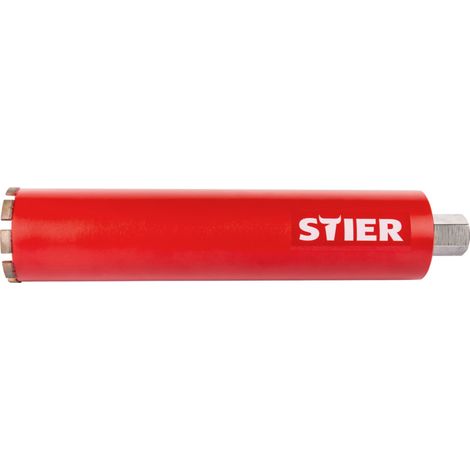 Trépan diamant à eau STIER, 1 1/4", 410 mm, Ø 152 mm