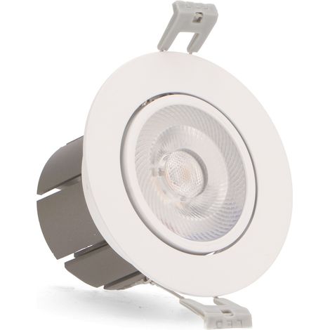 Spot encastrable LED orientable CobFix 10 W 6000 K - Ledme - GA4404