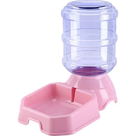 Distributeur Automatique Pour Animaux - Bol Alimentaire Et Aqueux - Capacité 3,8 L - En PP - Dimensions 16 x 28 x 32 cm - 1 Pièce (1/5)