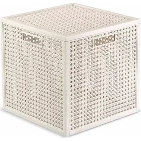 Cesto Curver Kaya cubo bianco 19l cm 28x28x28 h (1/2)