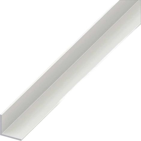 alfer Winkel Aluminium 2 m × 15 × 15 mm verkehrsweiß