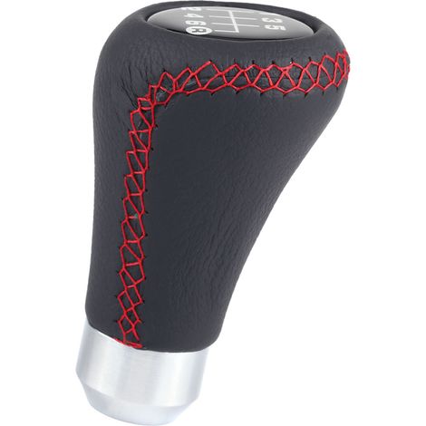 Levier de vitesses universel à 6 rapports pour automobile avec rotule en PU, comprenant 3 flexibles, rouge. (1/5)