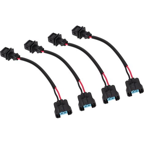 Faisceau de conversion d'injecteurs de carburant 4 pièces OBD1 vers OBD2 pour Acura Integra 1999-1995 (1/5)