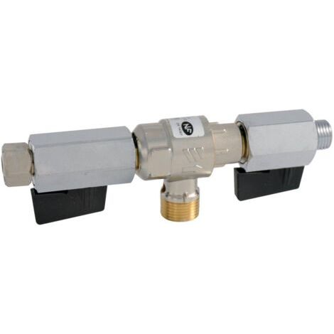 Frisquet – Disconnecteur avec 2 vannes d'arrêt 2000 – Filetage plomberie 1" – Gestion optimale de l'eau – F3AA40521 (1/5)