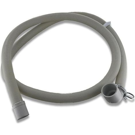 Drain Hose 1.8 m 30/20 mm Ø Angled / Straight Universal Suitable for Dishwasher and Washing Machine V11 (1/5)