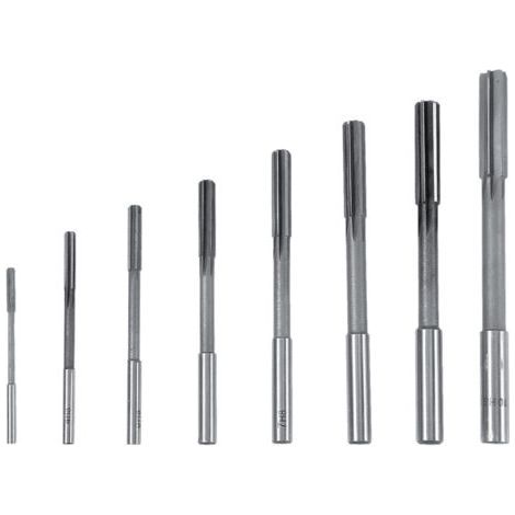 8pcs Machine Reamer Set, High Precision Straight Shank Milling Cutters, High Speed ​​Steel for Boring Machining (1/5)