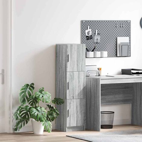 Highboard Graues Sonoma 31,5 x 32 x 122,5 cm