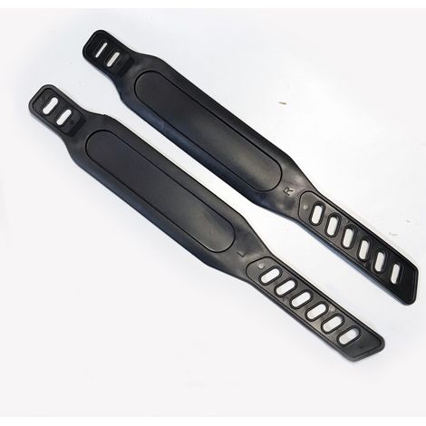 Sollbry Correas para pedales de bicicleta estática, 1 par de correas universales ajustables para pedales de bicicleta estática en casa o en el gimnasio. (1/4)