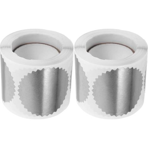 Geprägte Aufkleber für Zertifikatssiegel aus Papier 2 Rollen