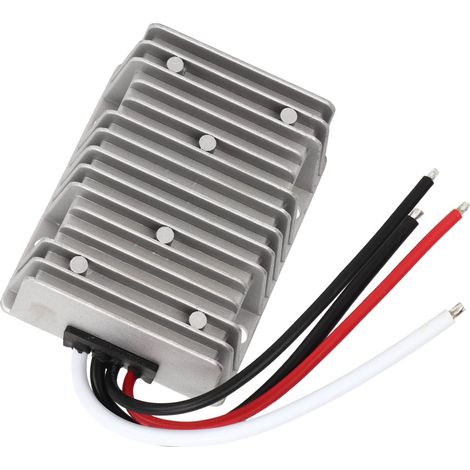Convertisseur de tension CC 24V vers 13.8V 40A 552W IP68 étanche pour voitures bateaux yachts trains instruments (1/5)