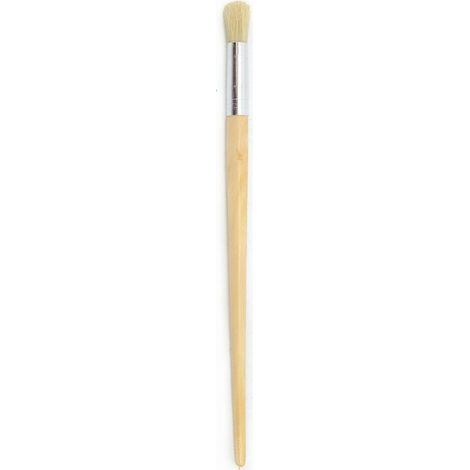 Pinsel crawtico 12 mm Naturborsten ergonomischer Griff