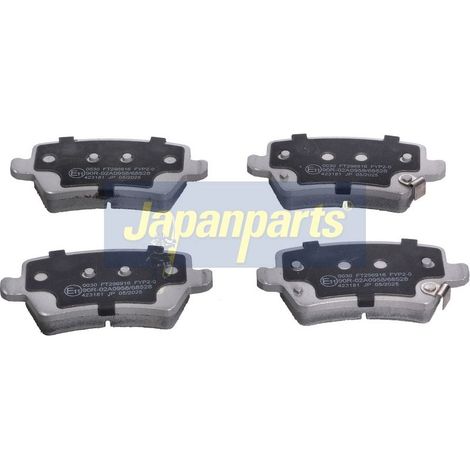 Kit de plaquettes de frein, frein à disque JAPANPARTS PP-0030AF CHERY 3370200123