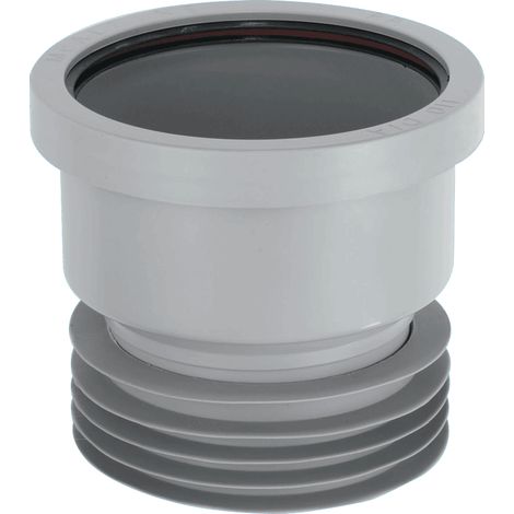 McAlpine DC1-GR Grey 4"/110mm Drain Connector (1/4)