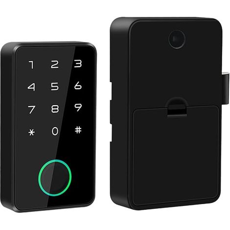 Verrou intelligent pour tiroir numérique à empreintes digitales avec carte de code Bluetooth (1/5)