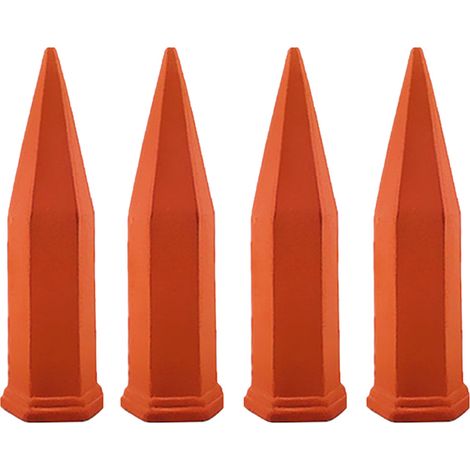 Pointes d'arrosage en terre cuite, 4 pièces, piquets automatiques, dispositifs pour plantes pour bouteilles de vin recyclées (1/5)