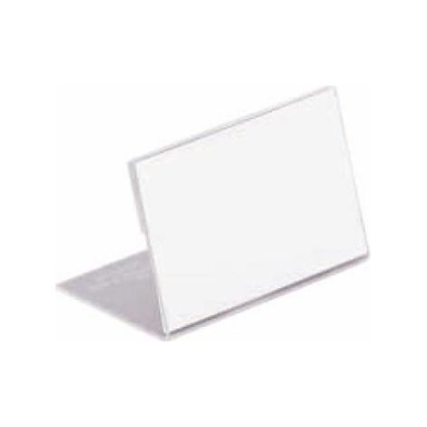 Tischnamensschild 150 x 61 mm (B x H) Acryl transparent 10 St./Pack. (1/4)