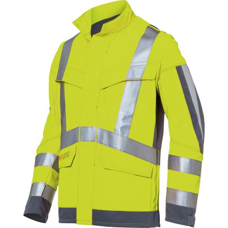 [NEUWERTIG] Kübler Jacke Blouson Protectiq High Vis Psa 3 Warngelb Anthrazit Form 1394 56    B-Ware