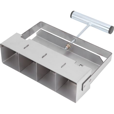 Bloc de Terre Manuel 4 Cases pour Semis, Outil de Jardinage Serre et Plantation (1/5)