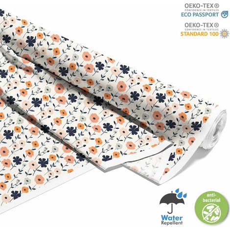 Outdoor dekostoffe oxford - Motiv Blumen I DX5429 (1/5)